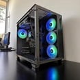 thumbnail image 2 of PC gamer ultra AMD Ryzen 5 7600X Super Tienda RAM 16GB DDR5 SSD 960GB 500W enfriamiento liquido 240mm monitor 21.5”, 2 of 5