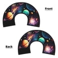 thumbnail image 2 of Planets Galaxy Stars Cosmic Space Soft Pet Recovery Collar for Cats Small Dogs, Protective Elizabeth Collar for Post-Surgery, Anti-Lick & Anti-Scratch, 2 of 7