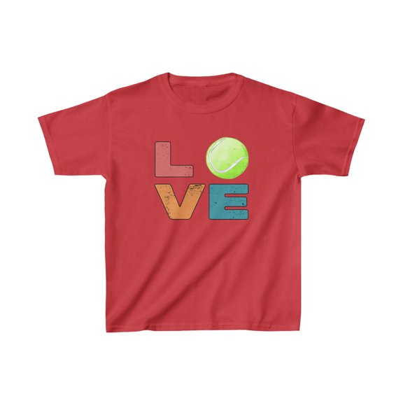 Tennis Player Lover Kids Shirt Gifts Youth Tee Tshirt