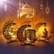 thumbnail image 2 of Madera Led Eid Mubarak Decoración Durable Craft Ornament Gift matsuzay HA043500-03, 2 of 6