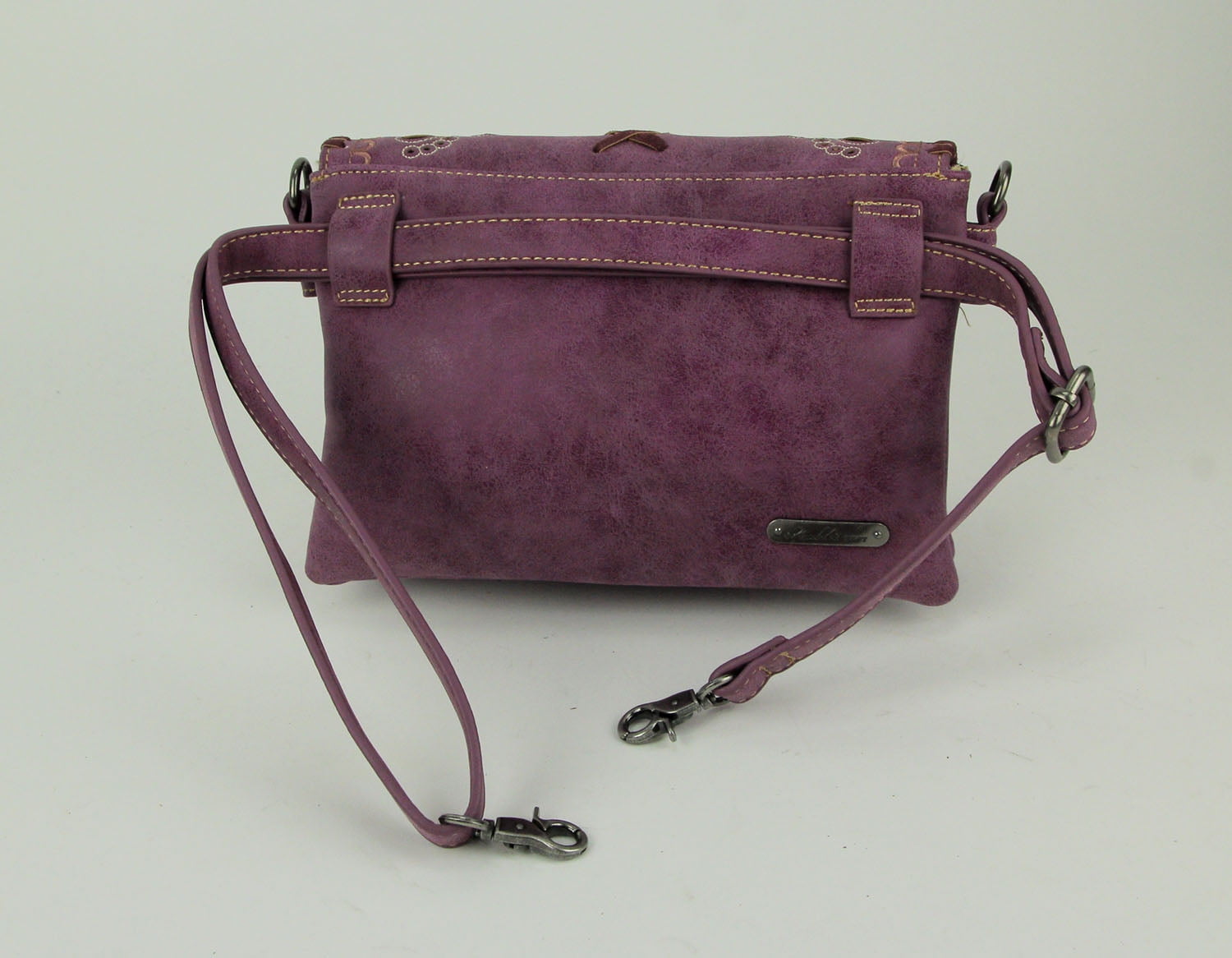 Western Montana West Embroidered Collection Wallet//Crossbody Black