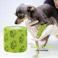 thumbnail image 2 of Non-Woven Self Adhesive Pet Elastic Bandage First Aid Wrap Tape (Green M), 2 of 6