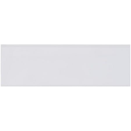 Open-Edge Plastic Label Holder 2" x 6" Clear 50/Case LH104