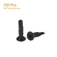 thumbnail image 3 of ST4.8x19mm Sheet Metal Screws, 100 Pack 410 Stainless Steel Flat Head Screws, 3 of 5