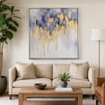 thumbnail image 6 of Benjara 39 x 39 Framed Oil Painting- Gold Flake, 6 of 7