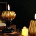 thumbnail image 3 of Candelabro de Calabaza para Decoración de Halloween, Adorno para Escritorio, Candelabro de Resina, Candelabro Redondo, 3 of 5