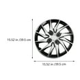thumbnail image 4 of Zcyifa 14" Premium Hubcap Wheel Covers - Set of 2 for Trucks & Cars, 4 of 10