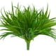thumbnail image 1 of Zhuge Césped artificial de 6 piezas, plantas falsas de 17,3 pulgadas, plantas de plástico para exteriores, plantas verdes resistentes a los rayos UV, césped artificial, verde césped, 1 of 5