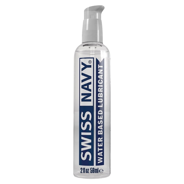 Lubricante a base de agua Swiss Navy Premium 60 ml para hombres y mujeres