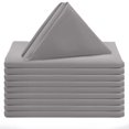 thumbnail image 1 of Your Chair Covers - Servilletas Cuadradas De Tela De Poliéster Premium De 20 Pulgadas. Servilletas De Mesa De Gran Tamaño Con Doble Plegado Y Dobladillo Para Restaurante, Bistró, Boda, Acción De Graci, 1 of 5