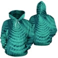 thumbnail image 4 of Sudadera con capucha con la bandera de helecho plateado de Nueva Zelanda de Aotearoa para hombres, sudadera de moda urbana, sudadera con capucha para mujeres y niños, ropa, 4 of 4