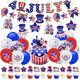 thumbnail image 1 of Decoraciones del 4 de julio Timcorr 40 piezas suministros para decoración del Día de la Independencia, 1 of 5