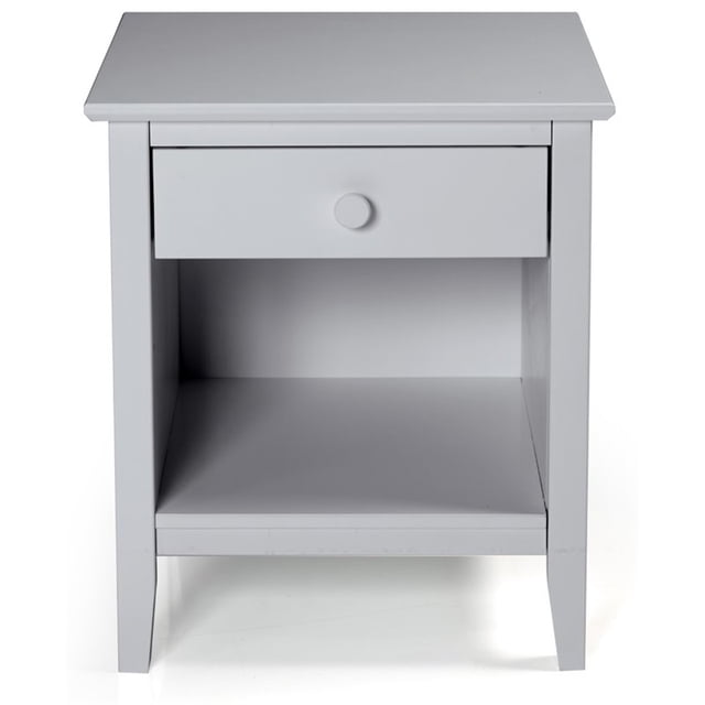 Alaterre Meuble Table de Chevet en Bois Simplicité en Gris Dove