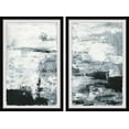 thumbnail image 2 of Black and White Smudges II Diptych, 2 of 6