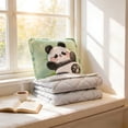 thumbnail image 6 of Cute 2-in-1 Convertible Pillow Blanket, Multifunctional Cozy Cushion for Home Office and Car, Soft Plush Throw Pillow, 16 Inch, For Living Room Bedroom and Outdoor Adventures, 6 of 6