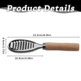 thumbnail image 2 of 1 Pcs Fish Scaler Brush, Stainless Steel Fish Scaler Remover Sawtooth Fish Scale Remove Tool for Kitchen Fish Cleaning Brush Scraper Kitchen Gadgets Accessories, 2 of 7