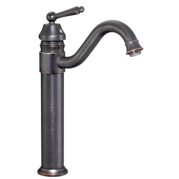 13" Vessel Faucet In Oil Rubbed Bronze