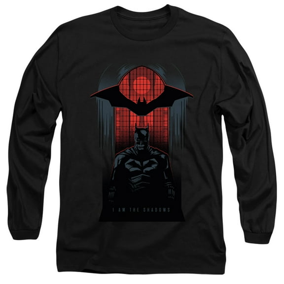 The Batman (2022) I Am The Shadows Unisex Adult Long-Sleeve T Shirt
