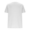 thumbnail image 5 of LODIENY Mens Knit Waffle T Shirt Casual Textured Crewneck Athletic Workout Tees Solid Color Short Sleeve Fall Breathable Stylish Shirts Tops White S, 5 of 6