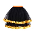 thumbnail image 3 of Skirts for Women Carnival Dance Party Holiday Party Tutu Ballet Casual Comfortable Womens Skirt Black, 3 of 4