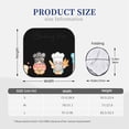 thumbnail image 3 of Saiise Little Chef Gnome for Foldable Car Sun Shades (2-Pack) Offer Sun Protection with an Easy-fold Design for Convenient Windshield Shading-Medium, 3 of 6