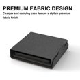 thumbnail image 3 of Cargador inalámbrico magnético 3 en 1 para Apple Watch Airpods 15w, cargador rápido plegable portátil transparente, 3 of 5