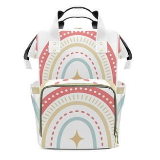 Baby Essentials 7-Pocket Diaper Bag - Compact, Multifunctional