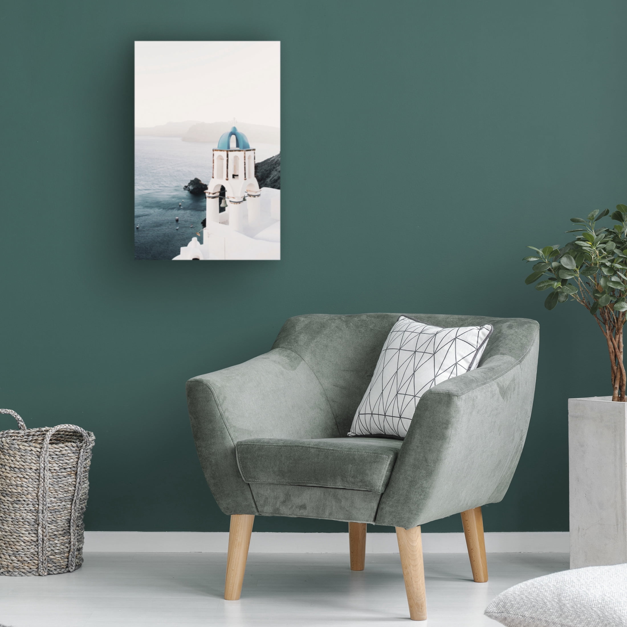 Canvas Wall Art - Krista Broadway 'Florina' Wall Art for Living Room, Bedroom, or Office Décor by Trademark Fine Art - 12 x 19 Inches