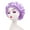 Light Purple, variant on Silk Bonnet for Sleeping,Hair Wrap Satin Bonnets Shower Cap for Black Women Men, Elastic Wide Band Hair Bonnet Cap for Sleeping Curly Hair