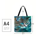 thumbnail image 3 of Bolso de compras de hombro con estampado de animales coloridos Bolso de mano grande informal A Tmvgtek Para estrenar, 3 of 3
