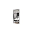 thumbnail image 4 of LivelyLodge Wooden Modular Closet System :Closet Organizer Modern Open Wardrobe Closet System with Hanging rod and shelf for Bedroom&Coatroom White Finish for All Ages, 4 of 4