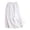 White, variant on Women's Casual Midi Skirt, Solid Color Elastic Drawstring Waist Long Skirt, Loose Fit Flowy Cotton Linen Blend Skirt for Beach Holiday and Daily Wear Orange L