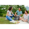 thumbnail image 5 of Igloo 25 Can Soft-Sided Cooler with Bottle Opener, Gray Black, 5 of 8