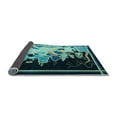 thumbnail image 2 of Ahgly Company Indoor Rectangle Oriental Light Blue Asian Inspired Area Rugs, 7' x 9', 2 of 4