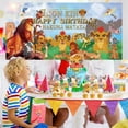 thumbnail image 5 of Lion Guard Treat Bags Candy Decorations Party Favor Supplies Birthday Cake Topper Backdrop Banner, 5 of 7