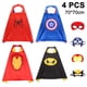 thumbnail image 1 of Juego de 4/6 piezas de capas para niños, juego de capas de satén, disfraces para fiesta de disfraces de dibujos animados Xemadio 2034458-1, 1 of 9