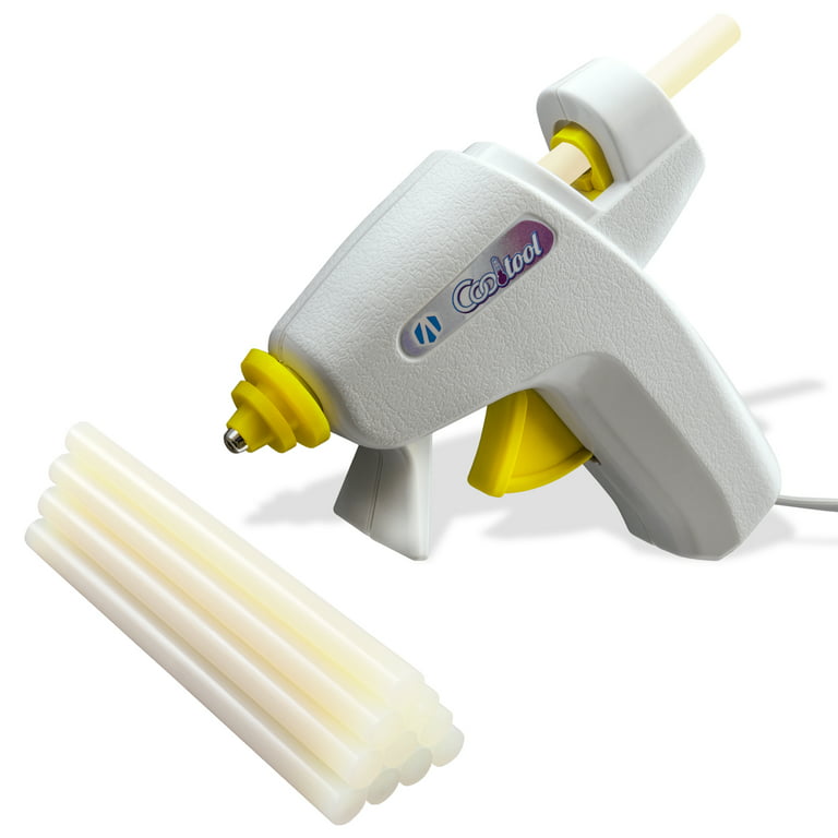 Mini-Safe Hot Glue Gun - Low Temp Good for Sensitive Material with  Insulated Nozzle (White)