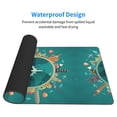 thumbnail image 4 of Bingfone Around The Planet Large Gaming Mouse Pad,Extended Desk Mousepad With Stitched Edges,Non-Slip Base,Water Resist Keyboard Pad For Gamer, Office & Home, 29.5 X 16 In, 4 of 9