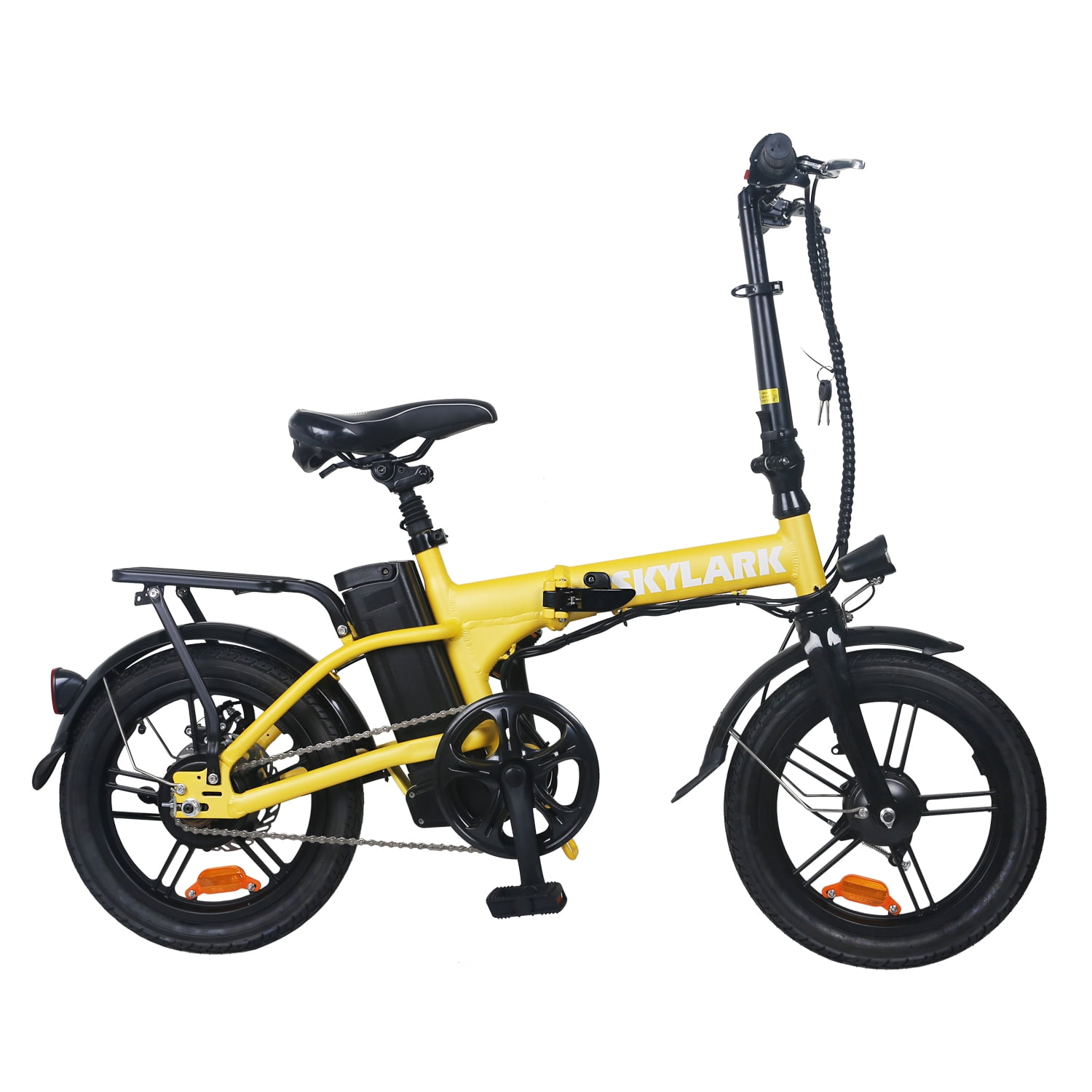 electric fat bike 36v 350w lithium yellow review