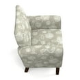 thumbnail image 4 of Homesvale Sugar City Arm Chair in Taupe Floral, 4 of 8