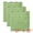 Dark Green, variant on Unique Bargains 3pcs Microfiber Streak Free Magic Glass Cloths Dark Green 12" x 12"