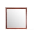 thumbnail image 3 of Cherry Wood Beauty Mirror for Bedroom Vanity - Wall Mounted Makeup Mirror, 3 of 7