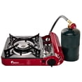 thumbnail image 3 of Maxsun Butane or Propane Dual Fuel Portable Gas Stove MS-3800LPG (Red), Up to 9,560BTU High Power, Camp Stove, with Carrying Case, 3 of 9