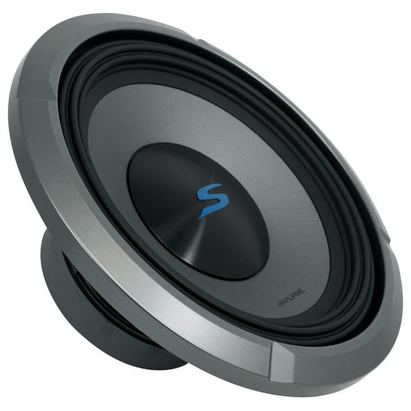 Alpine S2-W12D2 12" 600 Watt RMS S Series Car Audio Subwoofer Sub