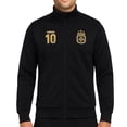 thumbnail image 4 of FIFA Adult Men's Argentina Lionel Messi Black Track Jacket, 4 of 5