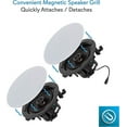 thumbnail image 6 of Pyle PWRC65BT Dual 6.5" 300W In Wall/Ceiling Bluetooth Home Audio Speaker Kit, 6 of 7
