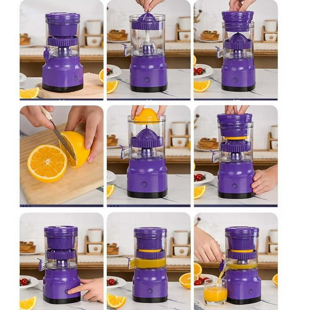 GROWTH TANK USB Electric Juicer Lime Juice Extractor Lemons