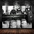 thumbnail image 2 of 1920s Prohibition Era Speakeasy Police Raid Smugglers Illegal Bar Poster Canvas Wall Art Mural Picture Print Modern Family Bedroom Decor, 2 of 10