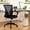 Black, variant on Mid-Back Office Chair, Ergonomic Computer Chair Adjustable Desk Chair with Armrest, Rolling Swivel Chair for Home&Office, Easy to Assemble, Black