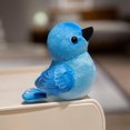 thumbnail image 1 of Muñeco de peluche con forma de nido de pájaro en miniatura, casa en el árbol, estilo kawaii, combinación de pájaro y nido de colores,, 1 of 5